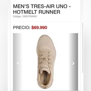 Skechers Men's Tres-Air Uno Sand Sneakers